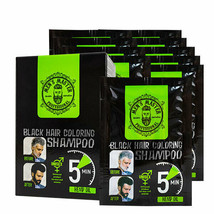 New Men&#39;s Master BLACK Hair Coloring Shampoo Cover 25ml Sachet Result in 5 min - £3.20 GBP