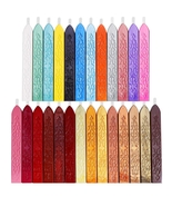 Anezus 26Pcs Antique Sealing Wax Sticks with Wicks for Postage Letter Re... - £16.51 GBP