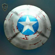 Captain America Shield-Metal Prop Replica, Marvel Captain America Cosplay Shield - £135.92 GBP