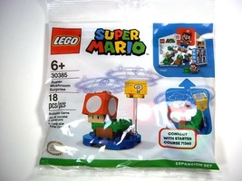 Lego Super Mario 30385 Super Mushroom Surprise expansion pack polybag 18... - $8.50