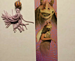 Star Wars Jar Jar Binks Episode 1 The Phantom Menace Bookmark New sku 151 - £8.11 GBP