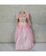 Princess Barbie Pink Gown Dress Only Vtg 90s Special Edition Avon Dolls - $19.39