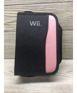 Nintendo Wii Game Storage Blue Black Zippered Travel Carry Carrying Case... - £7.00 GBP