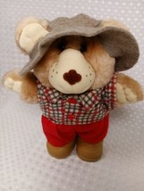 Vintage Furskins Teddy Bear Xavier Roberts Stuffed Plush Cabbage Patch 7&quot; - £8.27 GBP
