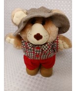 Vintage Furskins Teddy Bear Xavier Roberts Stuffed Plush Cabbage Patch 7&quot; - £8.14 GBP