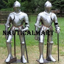 NauticalMart Halloween German Gothic 17th Century Full Body Suit Of Plate Armor - $999.01