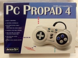Vintage Interact Game Products PC Propad 4, Model #SV-231 New In Box - £11.86 GBP