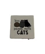 &quot;Less People, More Cats&quot; Funny Cute Cat Owner Magnet (SHIPS IN 24 HOURS) - $20.64 CAD