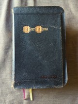 Vtg Holy Bible Red Letter Master Art Edition King James Leather 1913 Thu... - £33.24 GBP