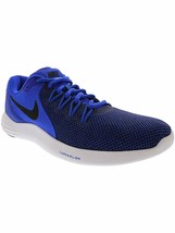 Men&#39;s Nike Lunar Apparent Running Shoes, 908987 401 Size 10 Rac Blue/Blk/Wht - £72.25 GBP