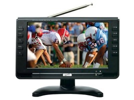 Supersonic Sc-499 9" Lcd Portable Rechargeable Al Tv/Television +Remote - £133.89 GBP