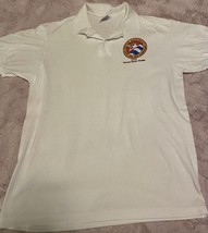 Vintage 1993 Daytona Beach Florida polo shirt Large USA Made - £11.07 GBP