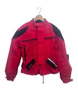 Vintage Red Cordura Reissa Motorcycle Racing Jacket Size 38 Made in Paki... - $15.99
