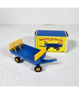 Vintage 1960&#39;s Lesney Matchbox #40 Hay Trailer with Box COMPLETE - $29.70