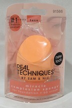 Sam &amp; Nic Real Techniques MIRACLE COMPLEXION SPONGE Orange Face Makeup S... - $14.99