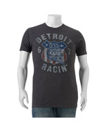 DETROIT RACING Men&#39;s T-SHIRT STREET RACE Big Tall Grey Drag Hemi Injecti... - $377.73 MXN