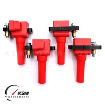 4 x IGNITION COILS PACK FOR WRX LEGACY B4 BE5 BH5 JDM STI 2.0L FORESTER ... - $159.75