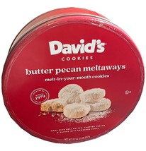 David&#39;s Cookies Butter Pecan Meltaways 32 oz - £20.89 GBP
