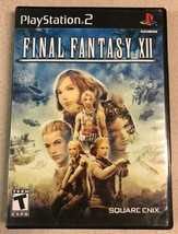 Final Fantasy XII 12 (Sony PlayStation 2, 2006) PS2 Game Complete Tested - $6.99