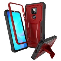 For Moto G Play 2021 Case, Rubber Shockproof Full-Body Cover Case Built-In Scree - £28.18 GBP