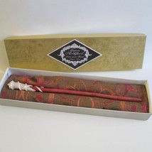Magnus Arthfael Magic Wand With Box Rosewood Polymer Clay Wizarding 2011 - £25.95 GBP