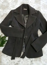 DREAM OF PASSION Women&#39;s Size S Tie Front Peacoat Jacket Size Small - $14.84