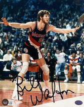 Bill Walton Signed 8x10 Portland Trail Blazers Basketball Photo BAS - £61.24 GBP