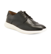 JOHNSTON MURPHY Hennings Wingtip Leather Shoes Men&#39;s 10 - £80.59 GBP