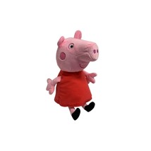 Fiesta Peppa Pig Plush Stuffed Animal Doll Toy 13.5 in Tall C16513 - £11.67 GBP