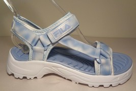 Fila Size 11 M ANDROS Tie Dye Blue White Sport Sandals New Women&#39;s Shoes - £70.22 GBP