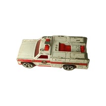 Hot Wheels White Fire Department Emergency Truck 1974 - $77.29 MXN