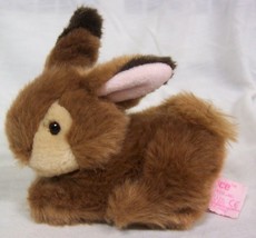 Russ BOUNCE THE BROWN BUNNY RABBIT 5&quot; Plush STUFFED ANIMAL Toy - £11.86 GBP