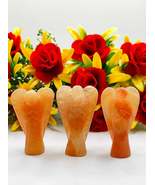 Orange Aventurine Angel 2 Inches, Guardian Angels-Pack Of 1 with Velvet ... - $915.99 MXN