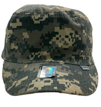 Army Trooper Hat With Digital Camoflague Strapback Adults Military One Size - £6.85 GBP