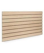 Maple Slatwall Panels 24&quot;H x 48&quot;L (Set of 2 Panels) - $1,654.47 MXN+