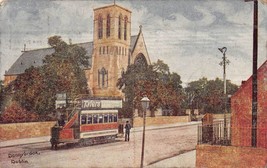Dublin IRELAND-DONNYBROOK &amp; Sacred Heart Catholic CHURCH~1905 Postcard - £16.91 GBP