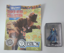 Eaglemoss DC Comics Super Hero Collection #64 The Question Figurine &amp; Book - £20.07 GBP