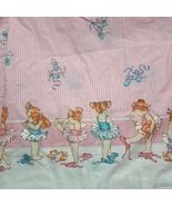 Vintage Daisy Kingdom Ballerina Babies Border Fabric 4339 Springs Cotton... - $3,250.25 MXN