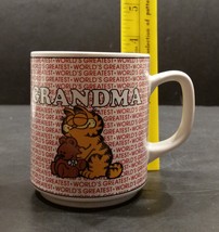 Vintage 1978 Garfield World’s Greatest Grandma Mug Enesco E-7416 - £7.83 GBP