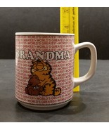 Vintage 1978 Garfield World’s Greatest Grandma Mug Enesco E-7416 - £7.85 GBP