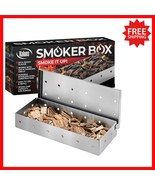 Compact Stainless Steel Smoker Box for Gas or Charcoal Grills - Warping ... - $340.48 MXN