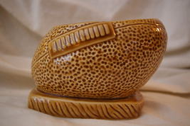 Vintage Ceramic Football Planter Relpo T897 - £5.62 GBP