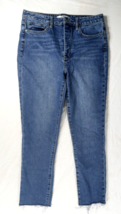 Sam Edelman  Stiletto Straight Leg High Rise Button Fly Jeans Wms Size 1... - £30.47 GBP