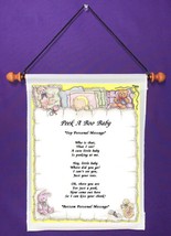 Peek A Boo Baby - Personalized Wall Hanging (698-1) - £15.22 GBP