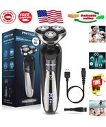 Portable Waterproof Electric Razor for Men - Fast USB Recharge &amp; Clean S... - $995.30 MXN