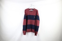 Vintage 90s Chaps Ralph Lauren Mens Large Faded Color Block Knit Sweater USA - £54.34 GBP