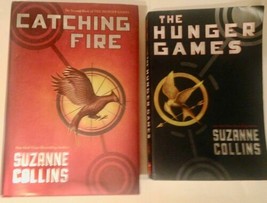 Catching Fire and The Hunger Games by Suzanne Colins fantasy adventures - £7.86 GBP