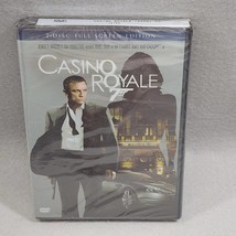 C ASIN O Royale 007 2 Disc Full Screen Edition Dvd Danial Craig New Factory Sealed - £9.35 GBP
