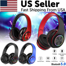 Super Bass Wireless Bluetooth Headphones Foldable Stereo Earphones Heads... - $18.38