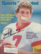 Joe Theismann Signed Full 1984 Sports Illustrated Magazine Washington - $59.39